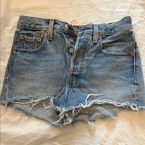 Levi’s 501 Denim Blue Women's Shorts